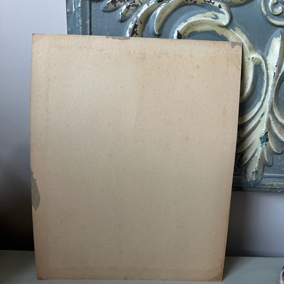 Vintage Red Cross recruiting cardboard sign on the job - Picture 9 of 10